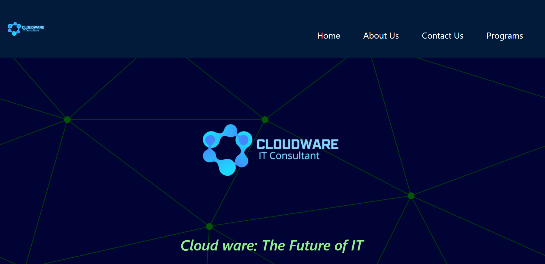 CloudWare: React Project