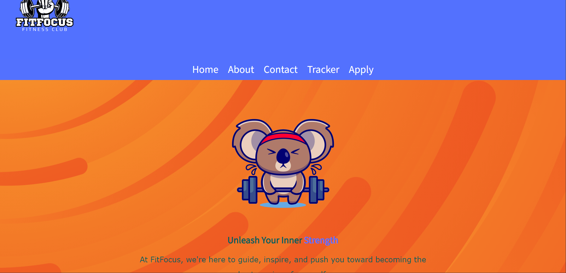 Fit Focus: Jquery Project